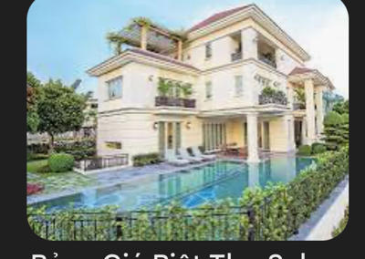 Bán biệt thự cao cấp