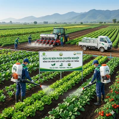 dịch vụ bón phân